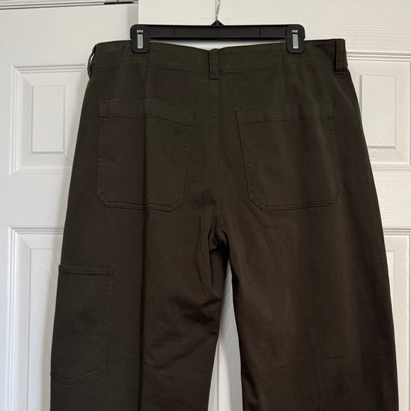 Madewell Women’s Dark Green Chinos Size 32 - Picture 5 of 7